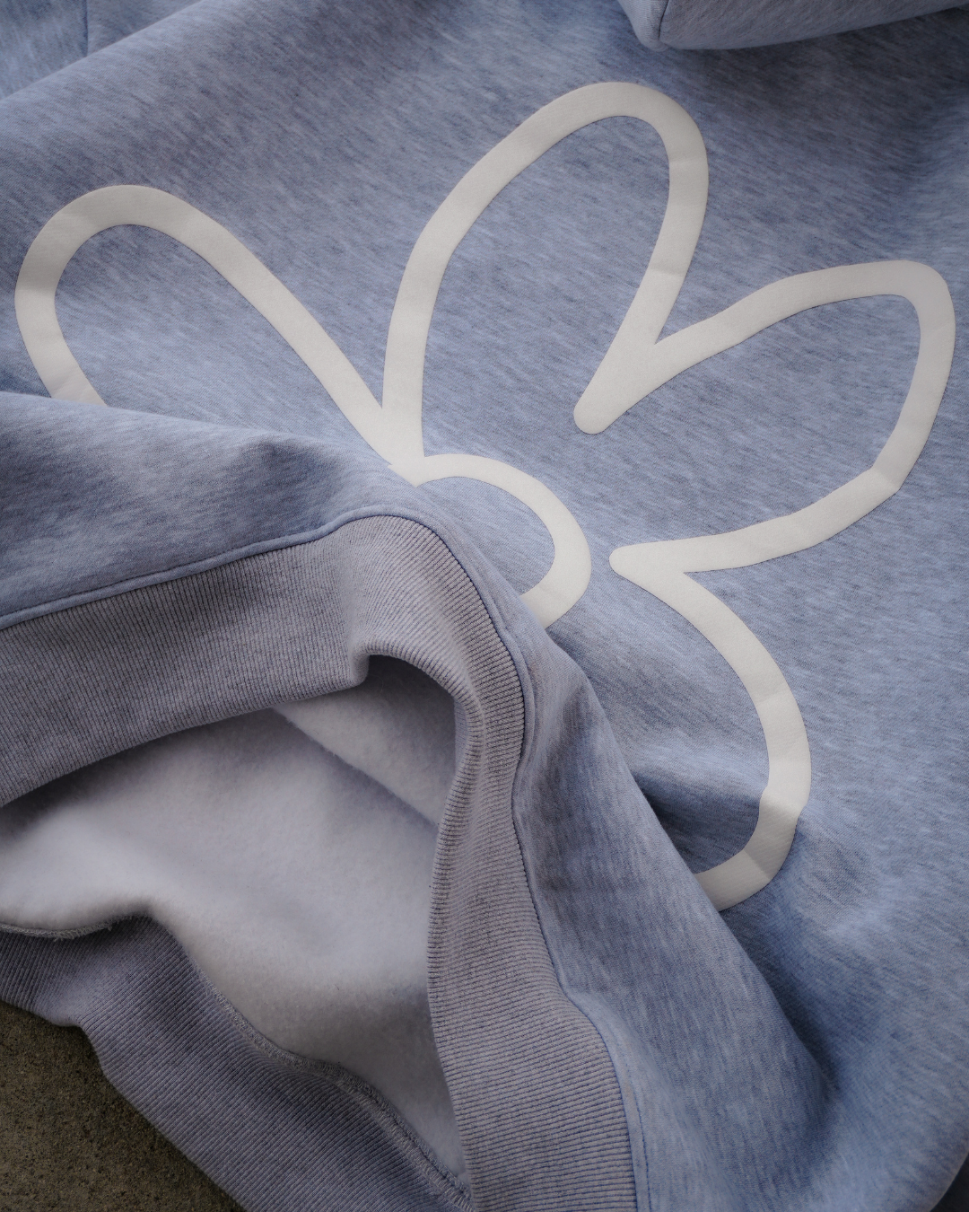 "basik flower" hoodie