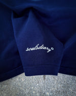 "midnight" flower tee