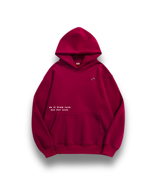 "cherry" flower hoodie
