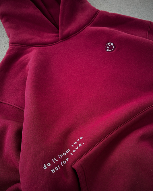 "cherry" flower hoodie