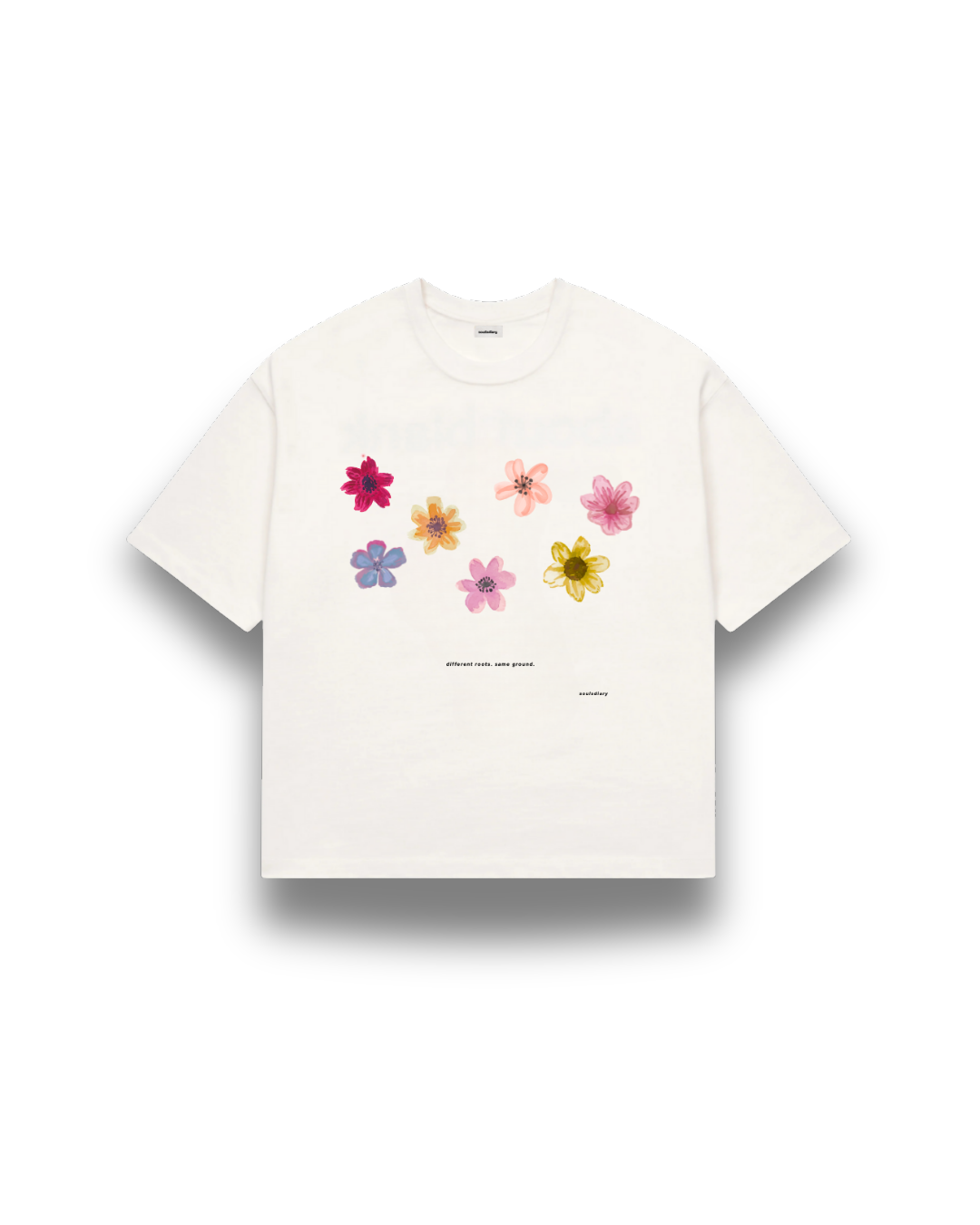 "floral" tee