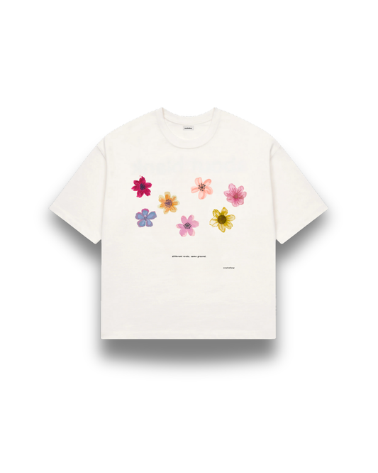 "floral" tee