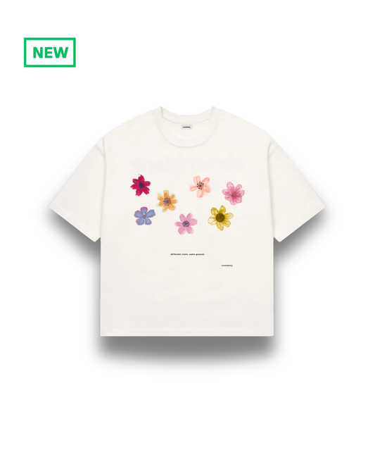 "floral" tee