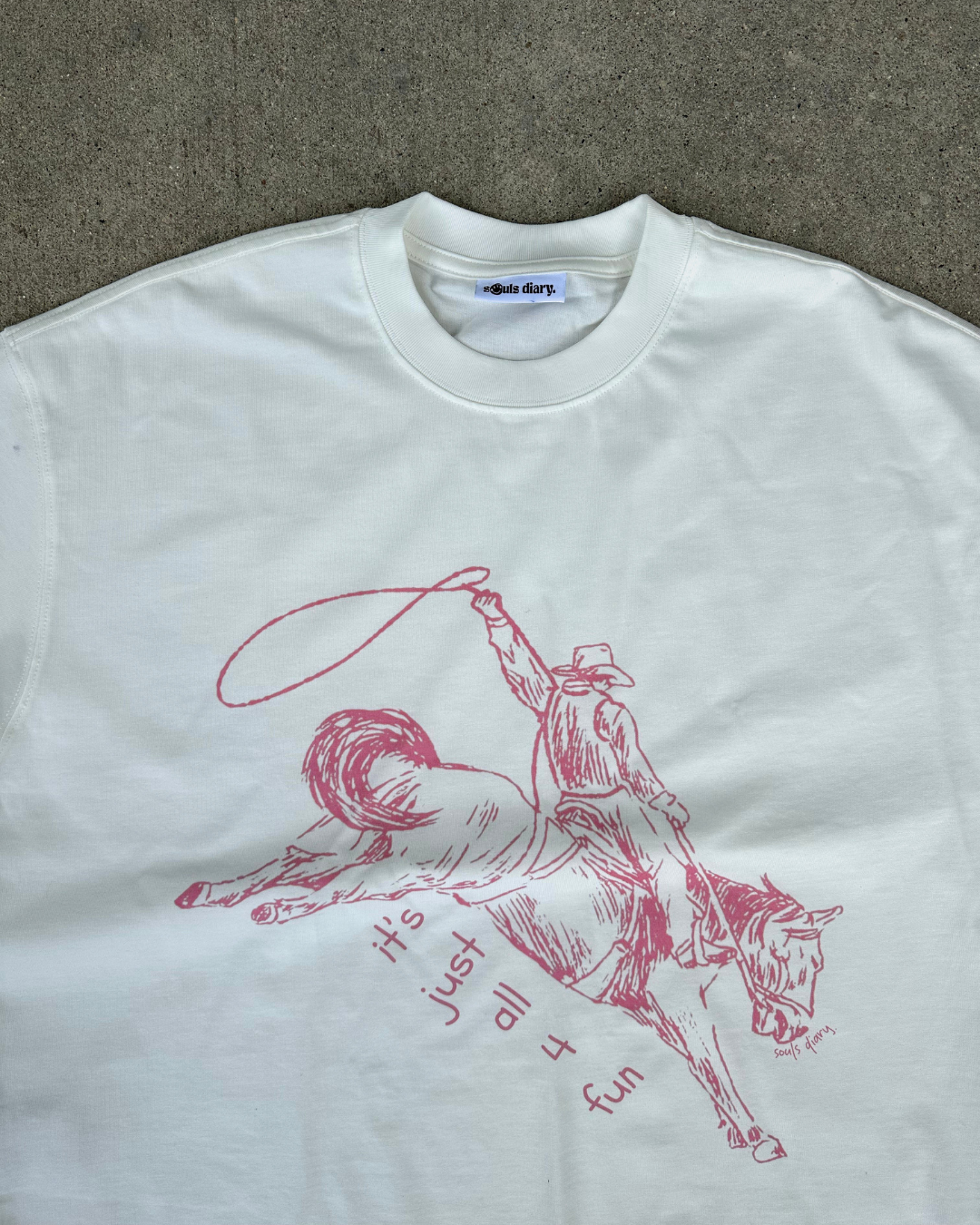 "rodeo" tee