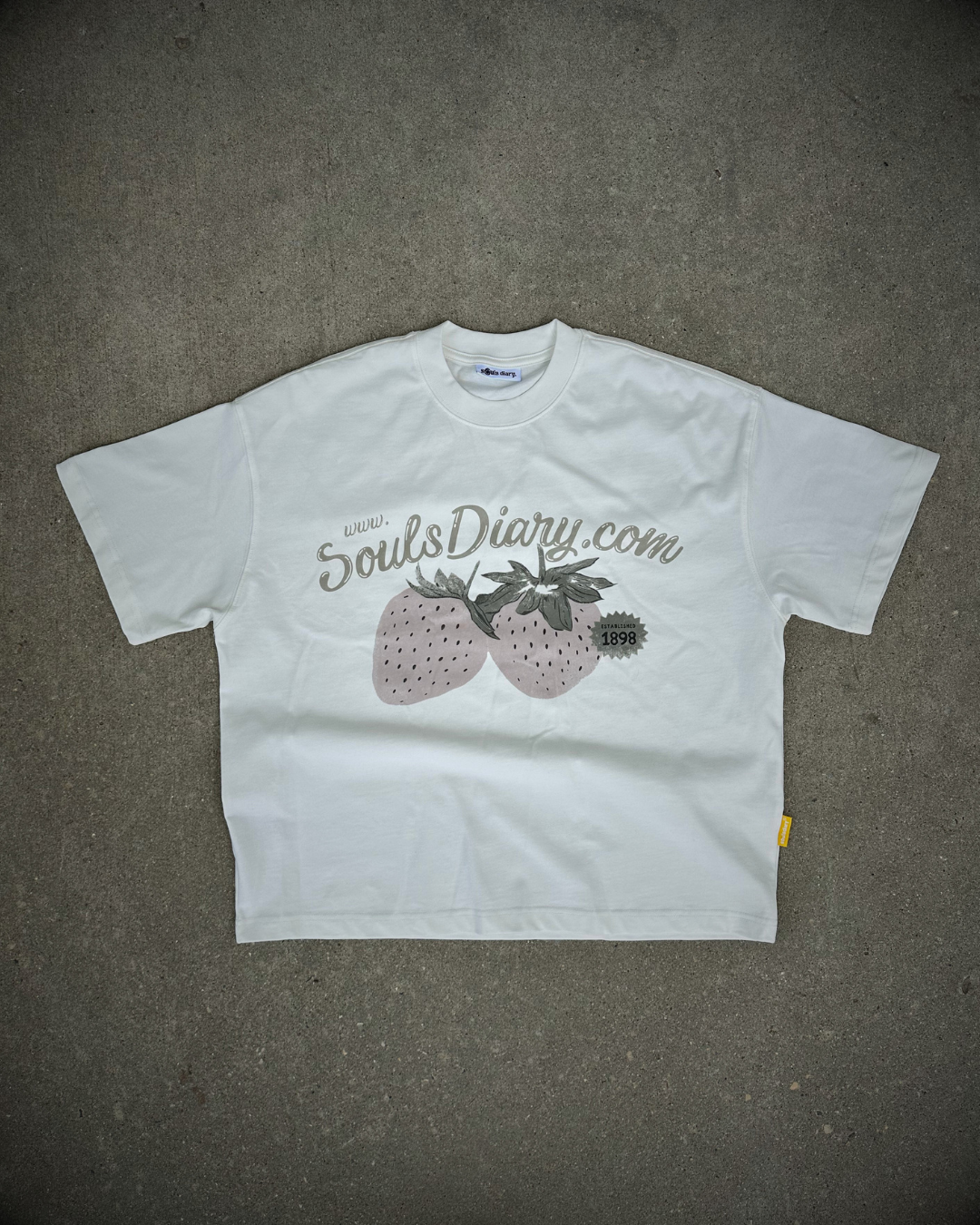 "strawberry" tee