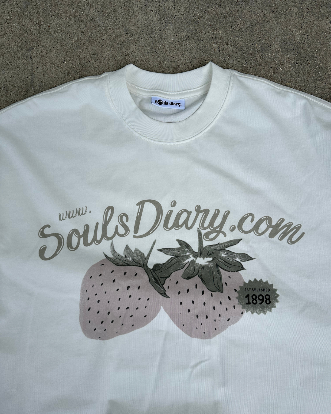"strawberry" tee