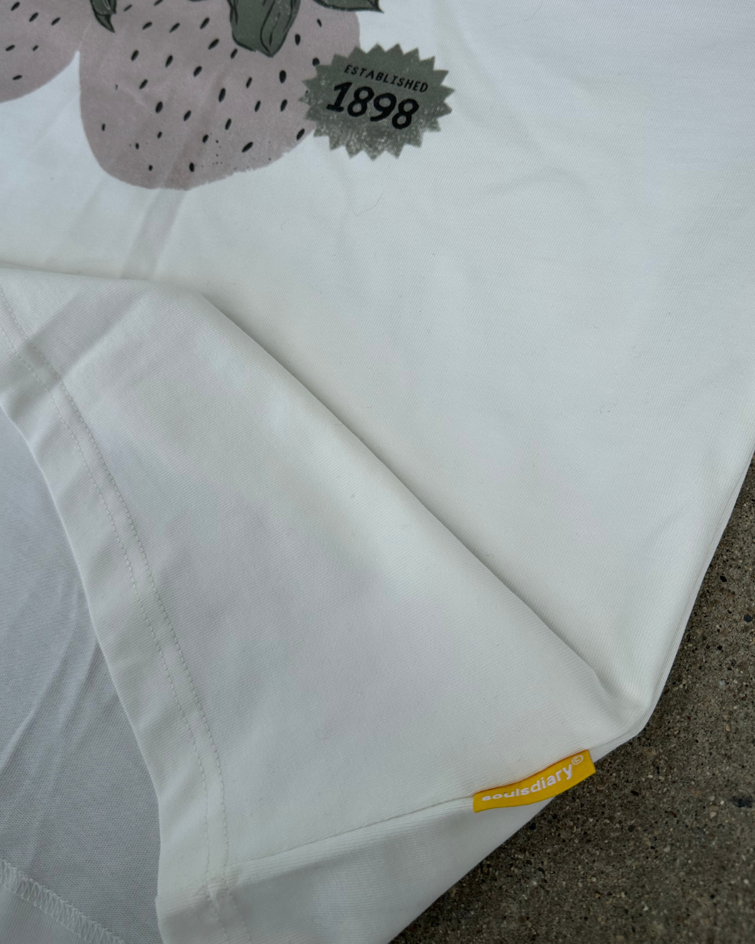 "strawberry" tee