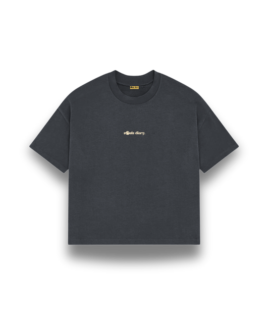 dark grey "24 hour" tee