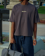 dark grey "24 hour" tee