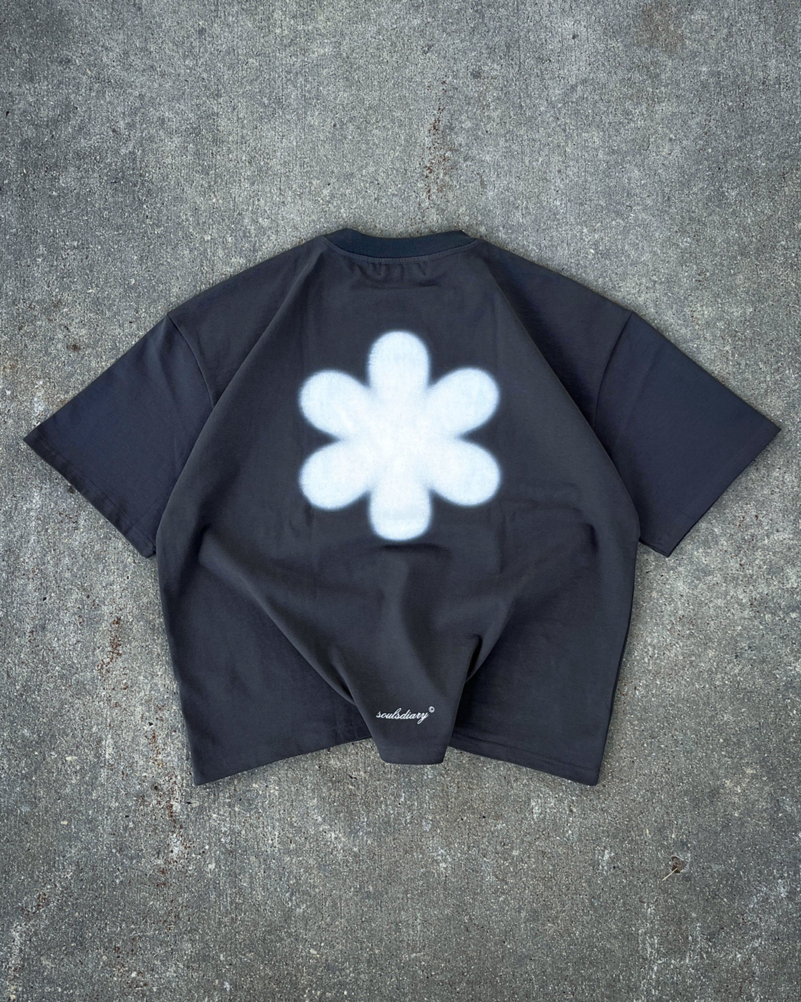 "ash" flower tee