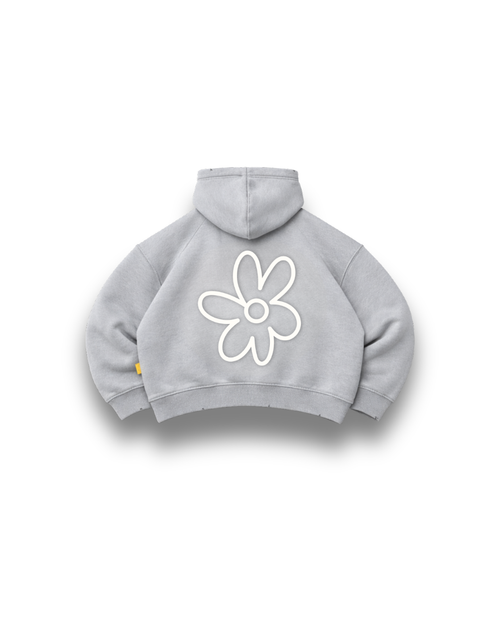 "basik flower" hoodie