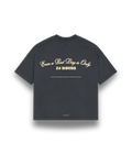 dark grey "24 hour" tee