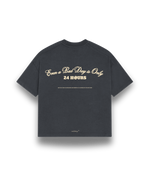 dark grey "24 hour" tee