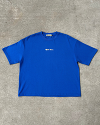 royal blue "24 hour" tee