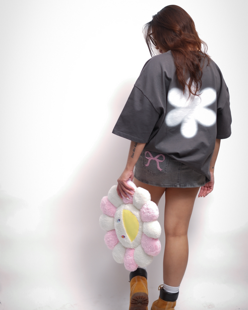 "ash" flower tee