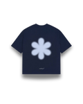 "midnight" flower tee