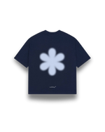 "midnight" flower tee