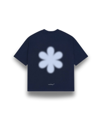 "midnight" flower tee