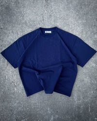 "midnight" flower tee