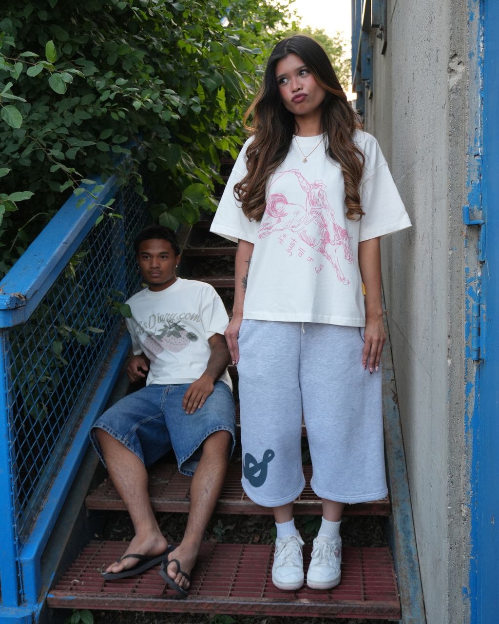 "strawberry" tee