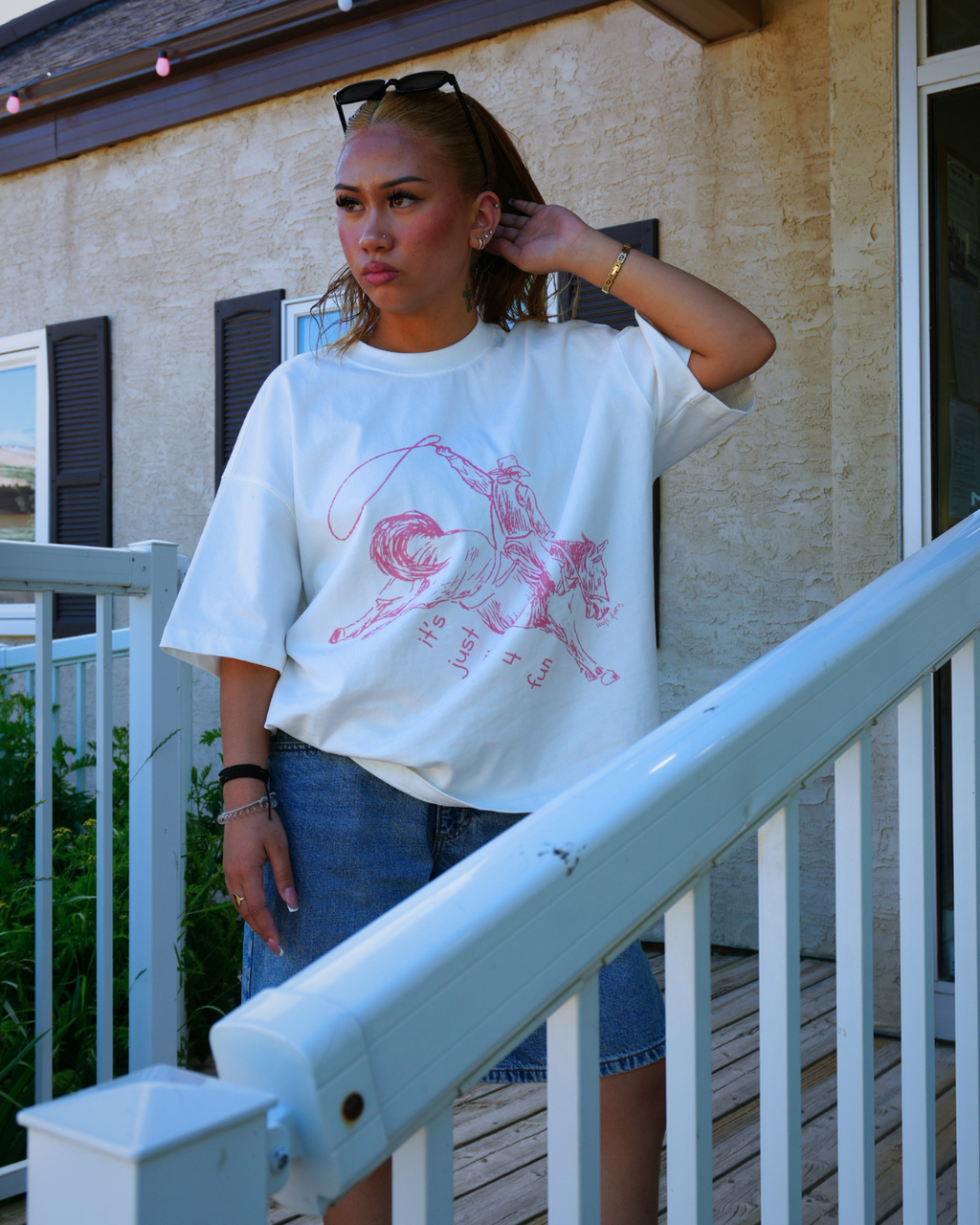 "rodeo" tee
